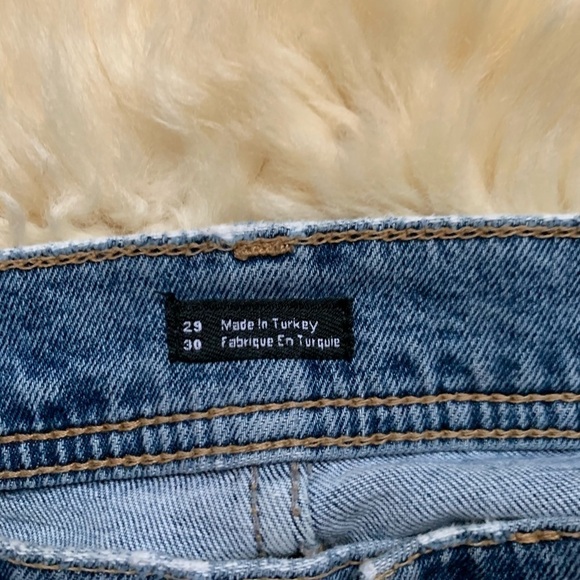 H&M Denim Distressed Skinny Stretch Jeans 28/29 - Picture 3 of 6